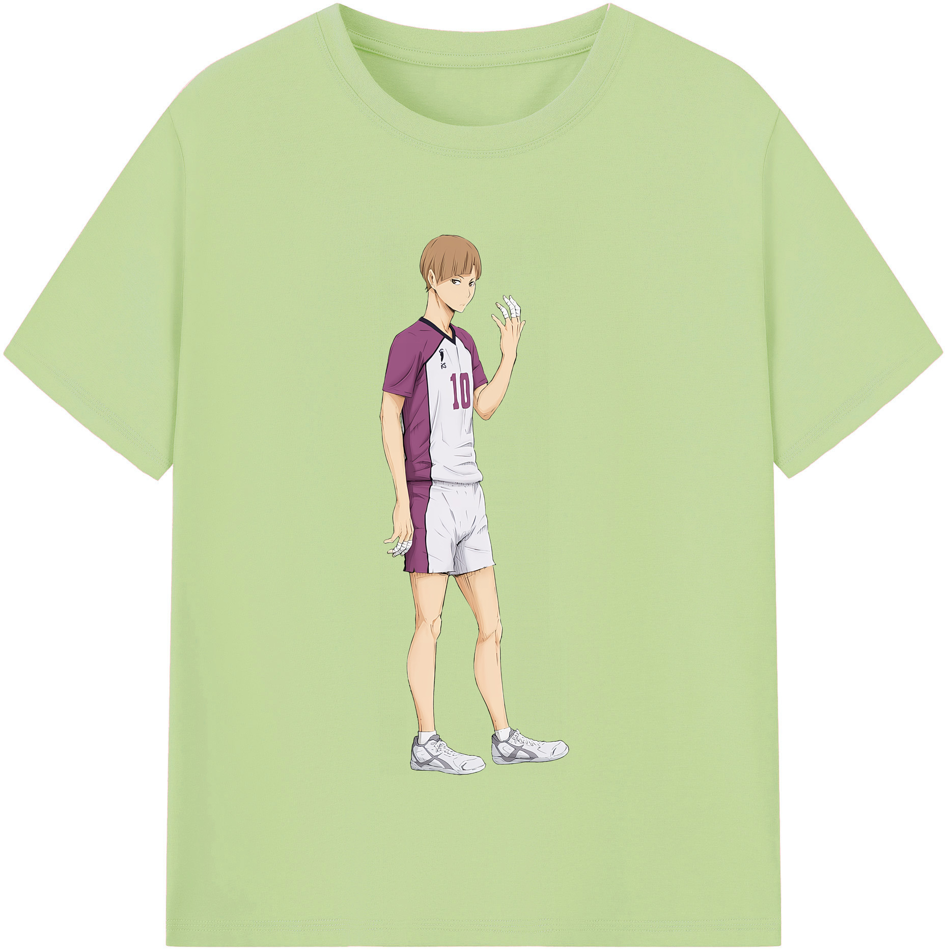 （画像用） ハイキュー!! Haikyu!! 綿100％半袖Tシャツ（フロントプリント）